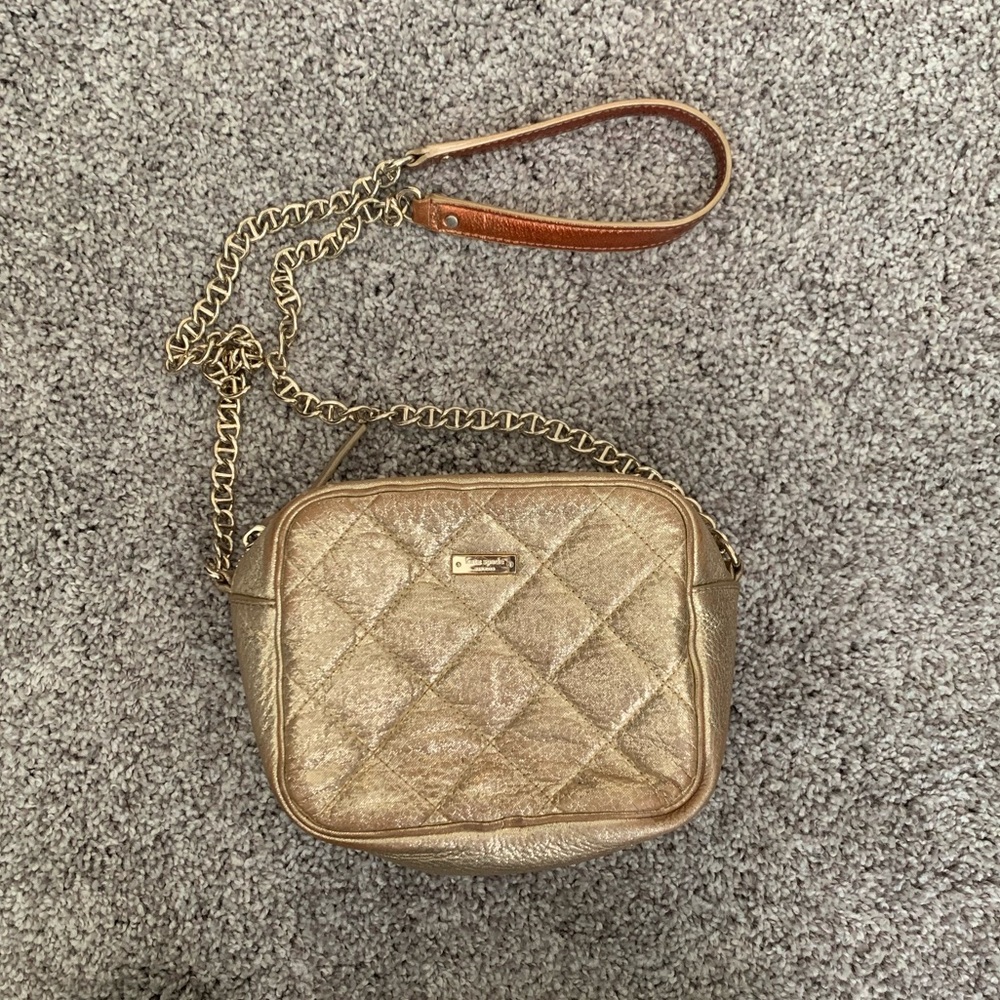 Gold shimmery Kate Spade Purse